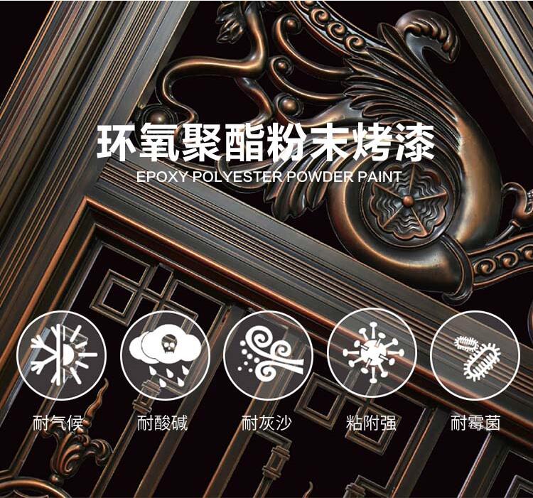 鋁藝庭院大門(mén)